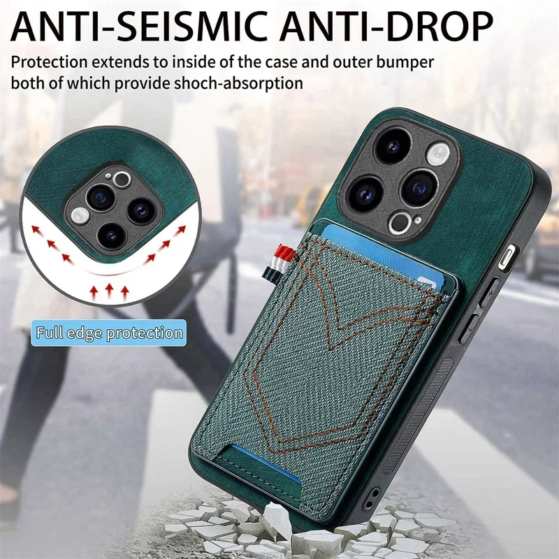 เคสโทรศัพท์แบบกระเป๋าใส่บัตรลายคาวบอย เหมาะสำหรับ Samsung Galaxy S25 S24 S23 S22 Ultra A53 A55 A56 S23FE รุ่นบางเฉียบ