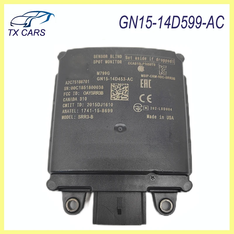 GN15-14D599-AC Blind Spot Sensor Module Distance sensor Monitor for 18-21 Ford Ecosport SE Car Accessories GN1514D599AC