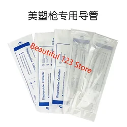 10pcs Disposable Catheter for Mesogun Mesotherapy Injection Water Light Beauty Equipment Consumables Mesotherapy Catheter