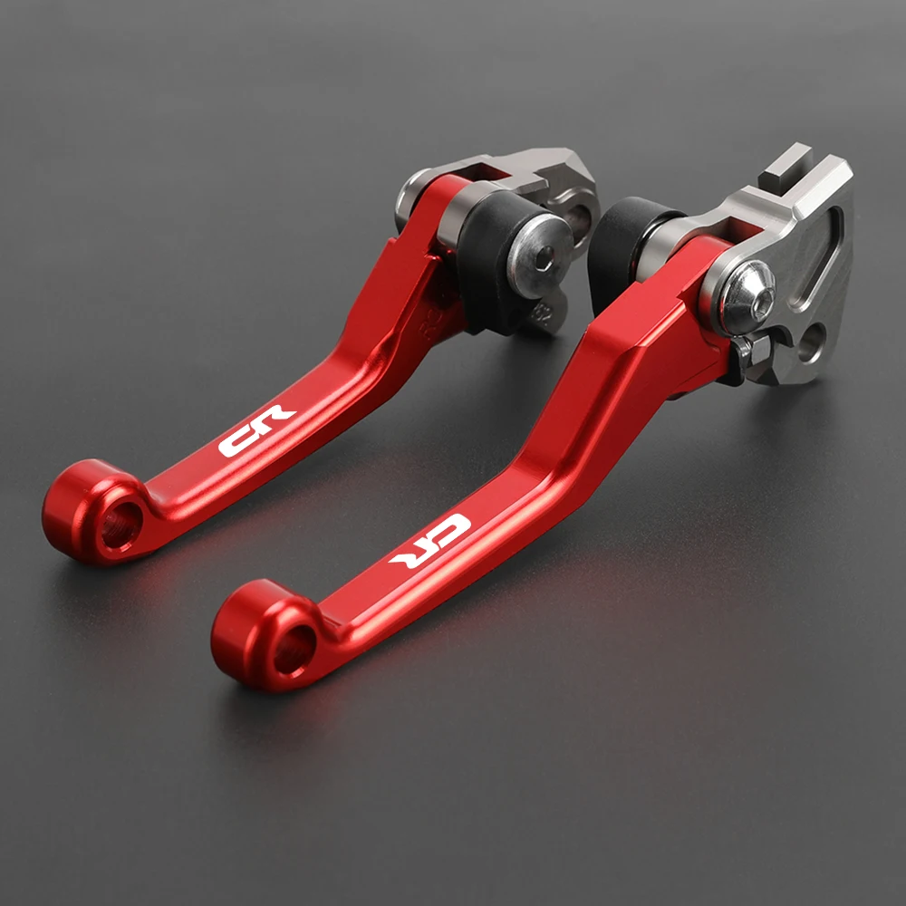 

For HONDA CR80R CR85R CR125R CR250R CR450R Motocross Pivot Brake Clutch Levers Motorcycle Parts Racing Brakes Handle Dirt Bike