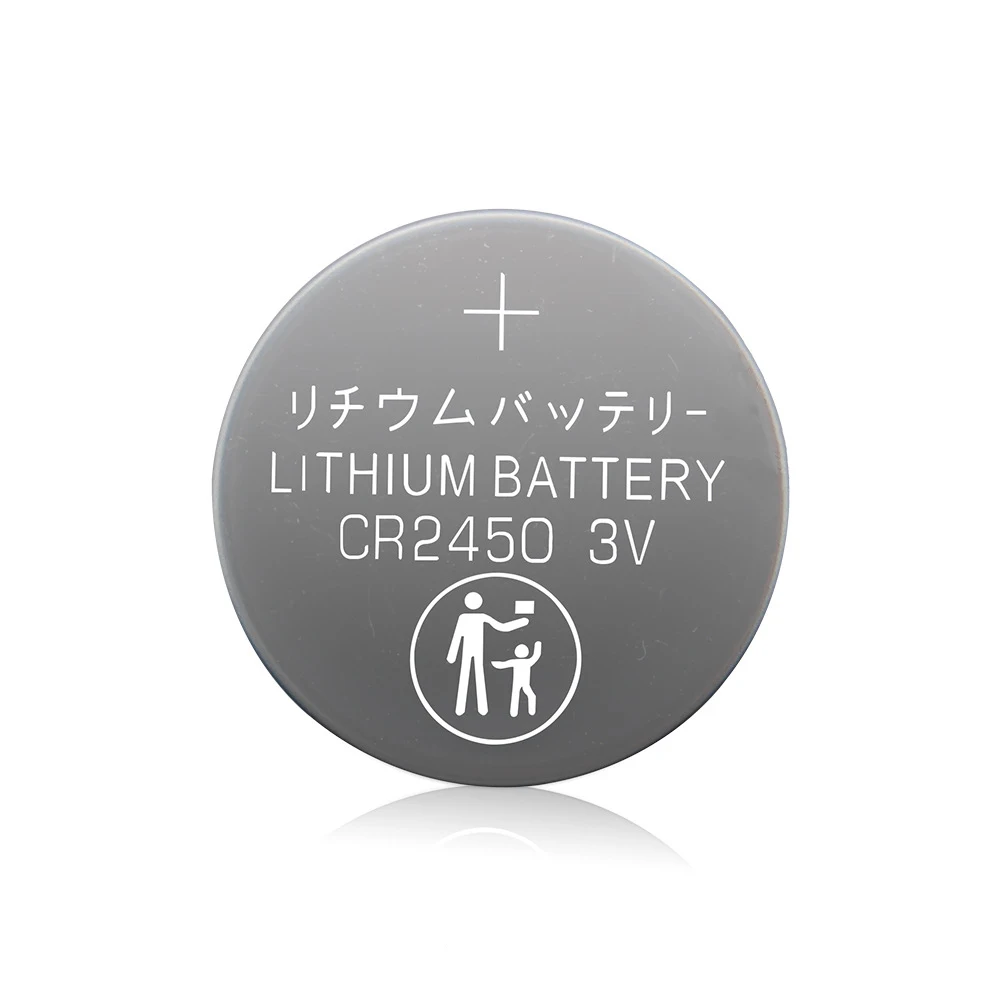2-100 szt. CR2450 BR2450 3V Bateria Litowa Pastylkowa 600mAh Bateria do Zegarków (Pasuje również: 5029LC, LM2450, DL2450, Baterie Guzikowe CR2450N) — zdjęcie produktu 2