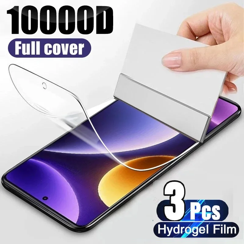 

3 шт. гидрогелевая пленка для Oppo Reno12 PJV110 CPH2625 Pro PJW110 CPH2629 для Reno12 F FS 4G 5G Защитная пленка для экрана не стекло