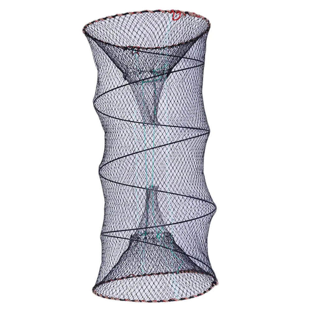 

Crab Fishing Net Nets Foldable Trap Portable Traps Lobster Cage Folding