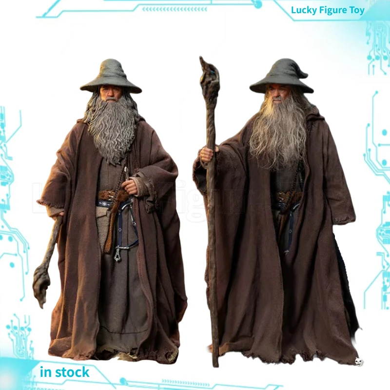 【Original】DYM202401 1/12 Grey Robe Wizard Abyssal Devil Gandalf Full Set 6Inch Soldier Action Figure Model Toys Collectible