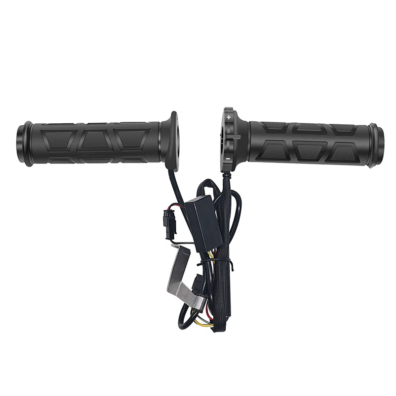 Better-1 PCS Winter Motorcycle Hand Heated Grips 3 Gear 12V 22Mm Black Plastic For E-Bike Electric Scooter