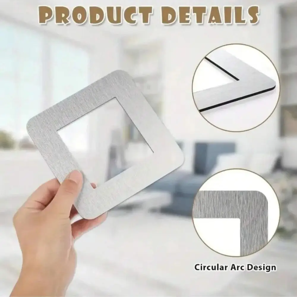 Simple Resin Switch Protective Cover Dustproof Anti-Dirty Dustproof Switch Cover Outlet Wall Sticker Home Living Room