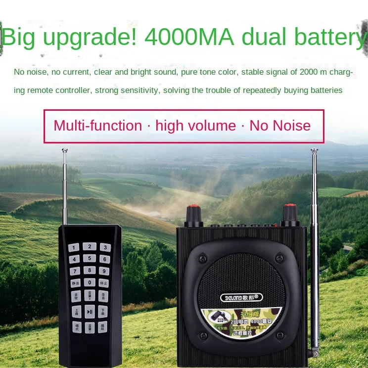 Q93 Bluetooth Version Teaching Loudspeaker Card U Disk MP3 Player Wireless Remote Remote Control Recording