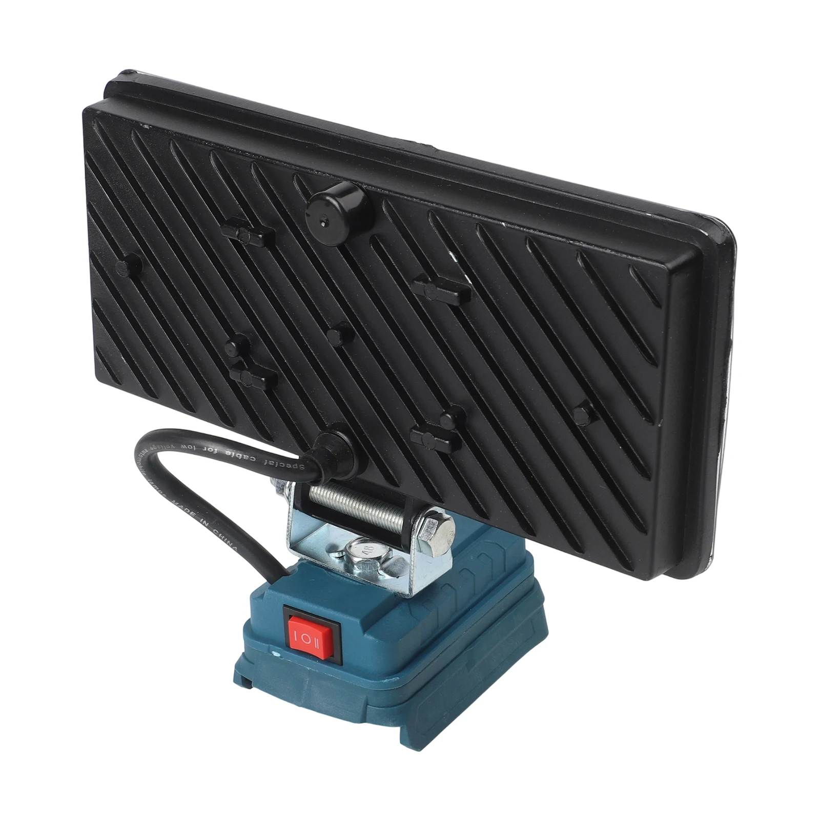 Rechargeable LED Work Flashlight with High and Low Beam Options Designed for Bosch Li ion Battery Use Perfect for Lighting