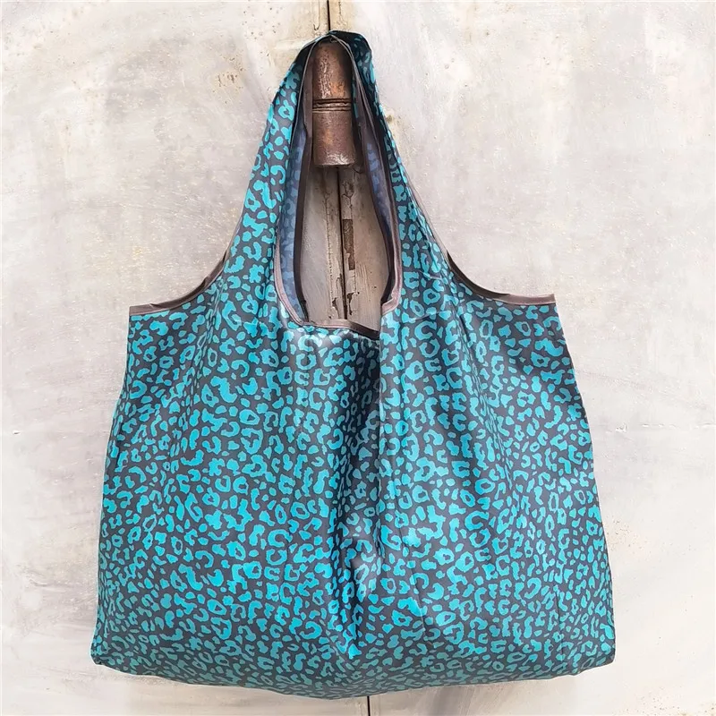 Large Foldable Eco-Friendly Shopping Bag Cartoon Fashion Handbag