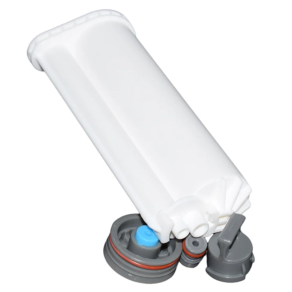 

500pcs 50ml Empty Cartridges 2-Part Dual-Barrel Cartridge 10:1 Glue Tube Set for Filling 2 Part Epoxy Resin AB Epoxies