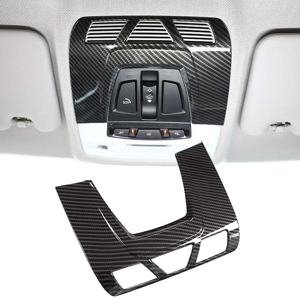 ABS Car Interior Front Reading Light Roof Lamp Panel Cover Trim for BMW 1 2 3 4 Series X1 X2 X5 X6 F20 F22 F45 F30 F31 F48 F15