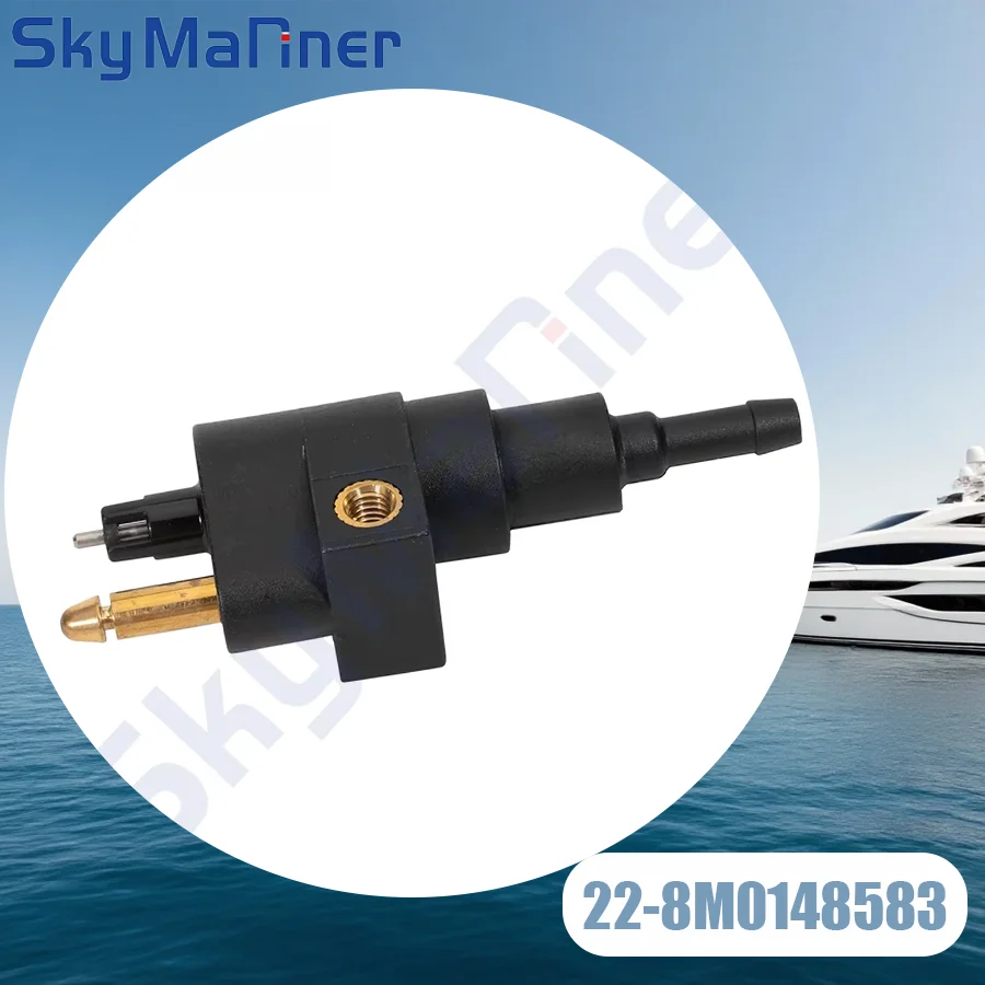 

Fuel Connector 22-8M0148583 for Mercury Mariner Force 4HP-175HP 8M0182334 15781A5 816856T3 816856Q3 816856A3 15781A1Boat Engine
