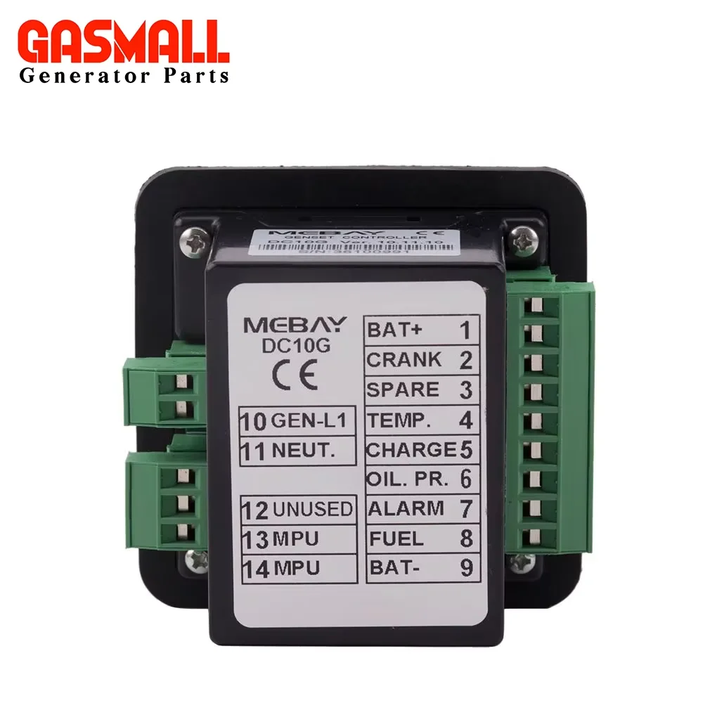 Original Mebay DC10G DC10K Generator Engine Multifunction Manual Start Stop Controller Panel For Generator Parts