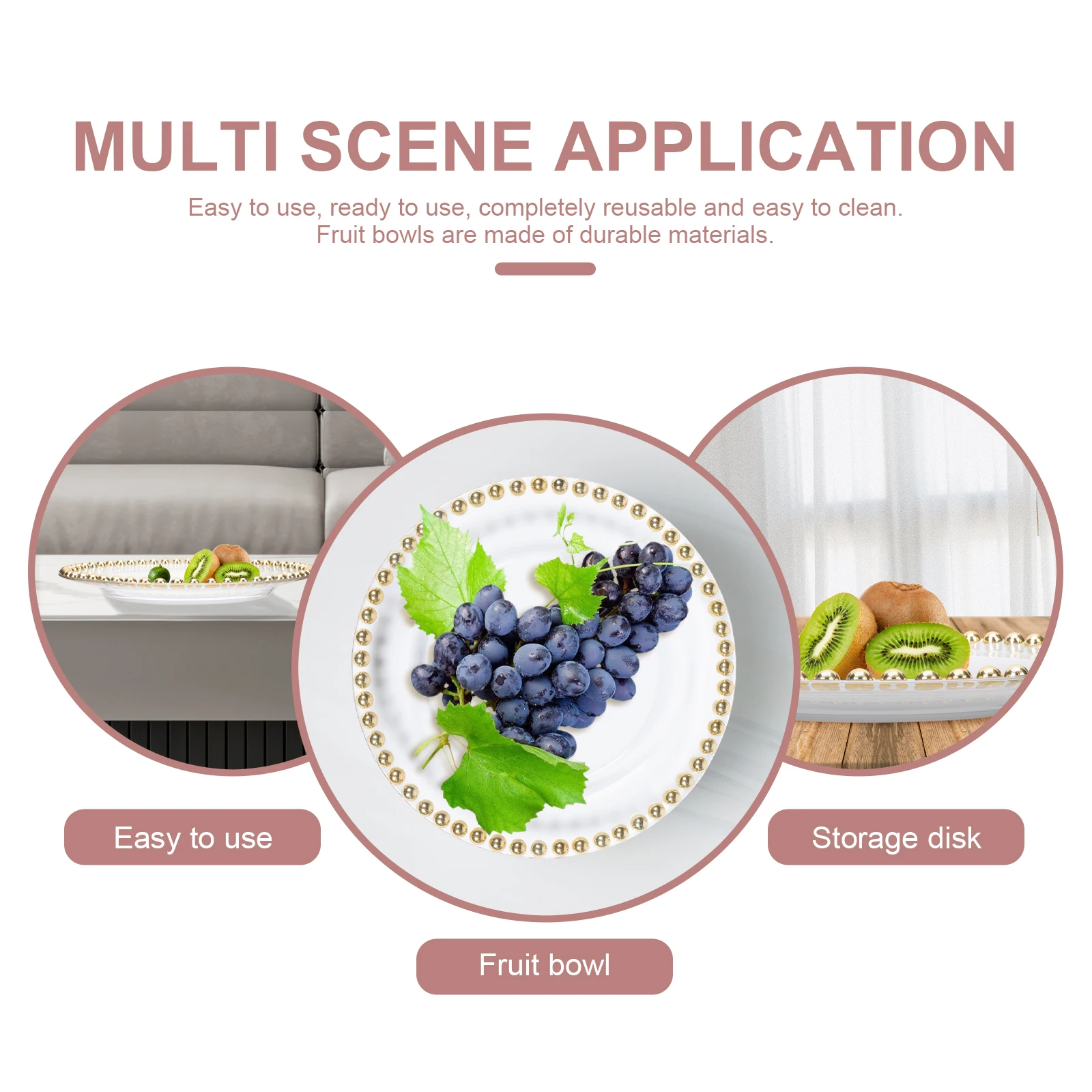 

Многофункциональная тарелка для хранения продуктов питания, материал премиум-класса, стеклянная тарелка для стейка, аксессуары для домашней сервировки, тарелка для стейка