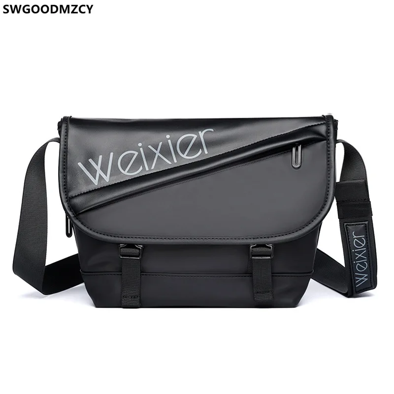 Shoulder Office Bags for Men Messenger Bag Men Black Crossbody Side Bags for Men Luxury Brand Fashion сумка мужская на плечо