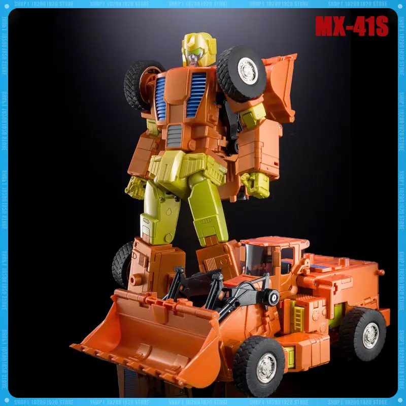 Em estoque transformação x-transbots MX-41S grande empilhadeira mp relação com alvo duplo soldado figura de ação modelo brinquedo presente
