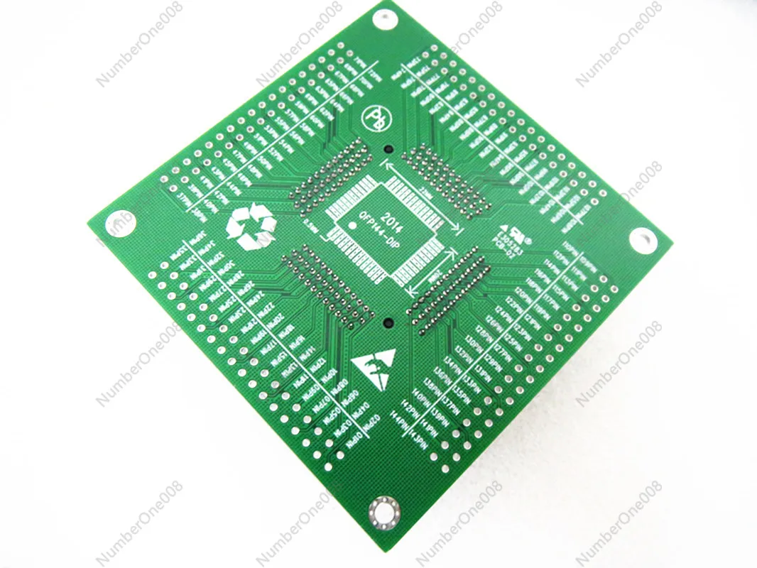 OTQ-144S-0.5-001 QFP144 LQFP144 Adaptador de enchufe de prueba IC 20x20 mm Paso 0,5 mm para depuración de programación de chips y grabación