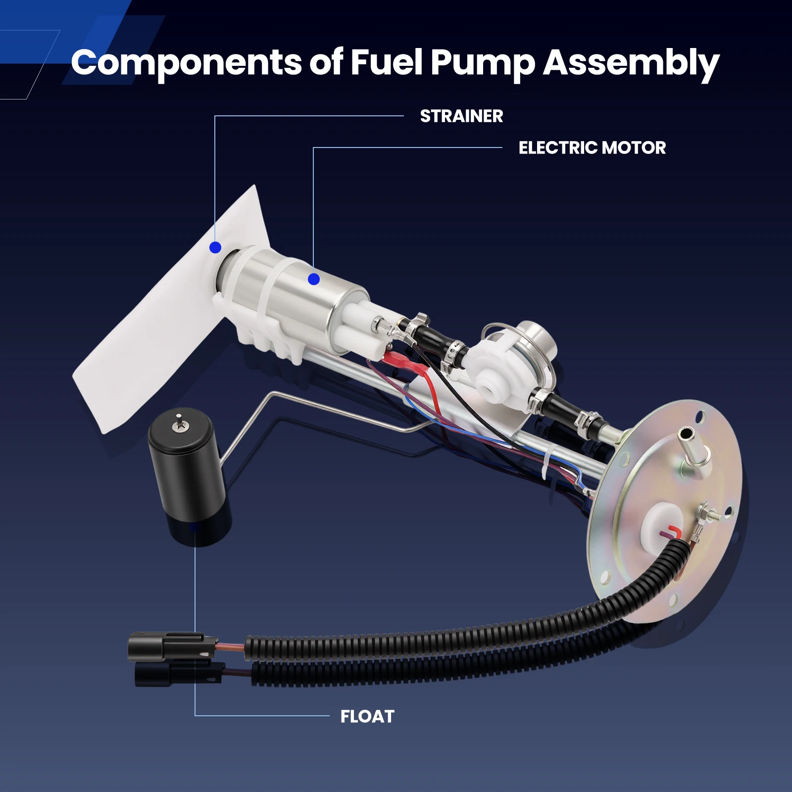 

Fuel Pump Assembly 2520776 47-1048 471048 for Polaris Athlete X2 500 EFI 47-1048 2520496