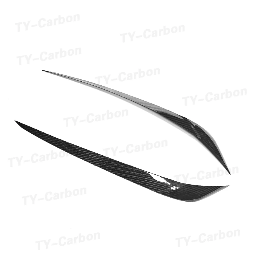 For BMW G80 M3 G82 G83 M4 G22 G23 Dry Carbon Fiber Car Eyelid Front Headlight Eyebrow Cover Eye Lid Trim Car Bodykit Accessories