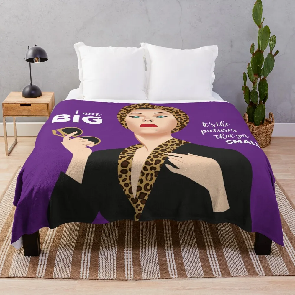 

Norma Desmond Throw Blanket