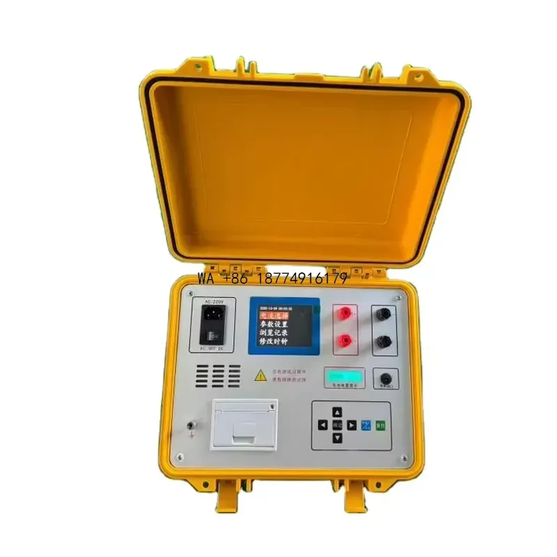 wmwmnu DC Resistance Tester & Meter for Motor Transformers 10A/20A/40A Compact Lightweight with Charging and Printing
