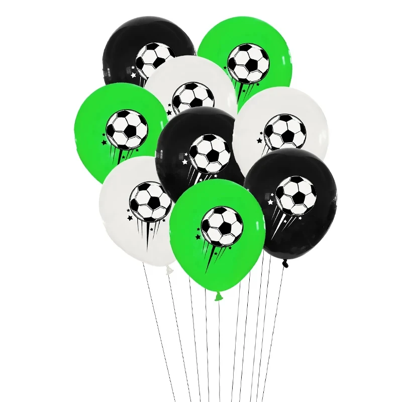 12pcs Soccer Party Latex Balloons 12\
