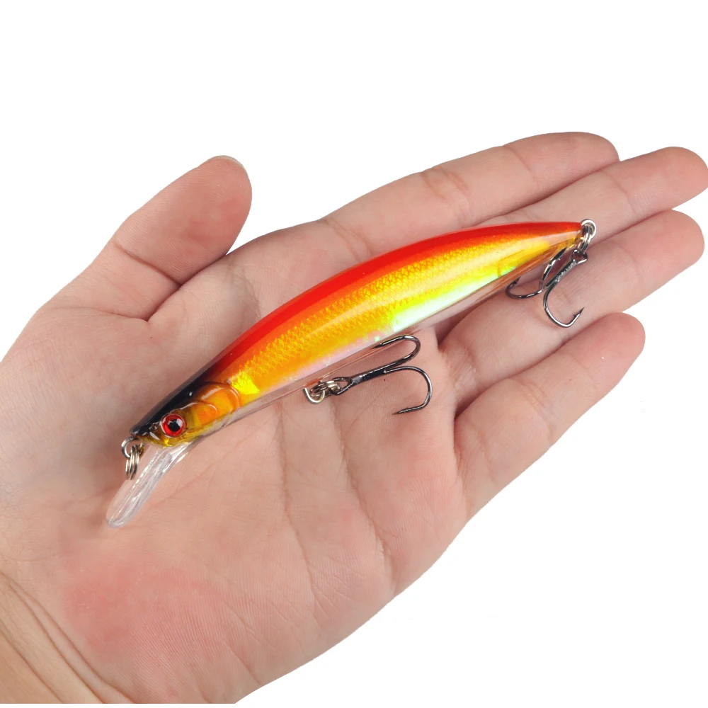 LINGYUE 새로운 도착 느린 침몰 미노 낚시 미끼 11cm 13g 크랭크 베이트 하드 미끼 꽉 Wobbler Iscas Artificiais Leurre