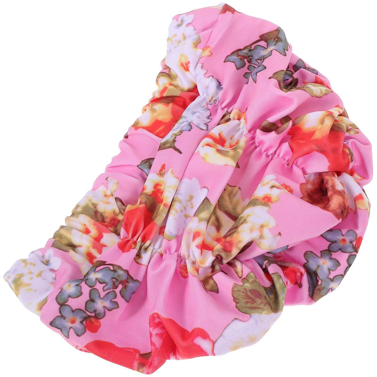 

Swim Caps Adult Swimming Cloth Hat Hair Protection Summer Heart Shaped Wear Resistant Stretchy Unisex Long Hair Swim Cap