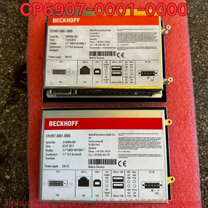 Second-hand CP6907-0001-0000 touch screen function test normally requires negotiated price Latest prices for August 2026