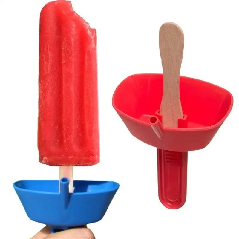 

Reusable Popsicle Drip Catcher, Mess-Free Frozen Treat Holder, Anti-Drip Ice Cream Holder