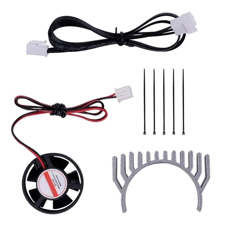 3D Printer Effective Extruder Cooling Fan Set Upgrades for K1 Series 3D Printers Drop Shipping