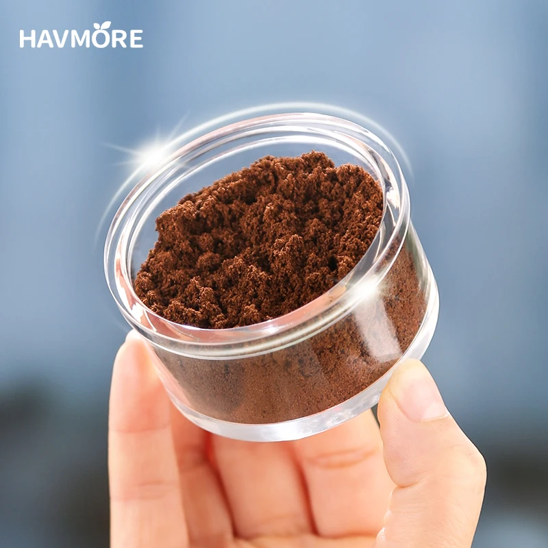 58.5mm Clear Powder Bowl Transparent Tamping Distribution Observation Basket Gravity Distributor Cup Coffee Brewing Accessories