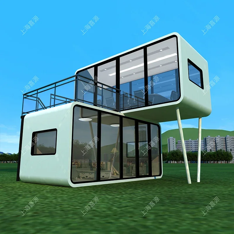 Container room, space capsule, mobile house, office, scenic spot, residential, homeless, warehouse, goods kiosk, shop, villa