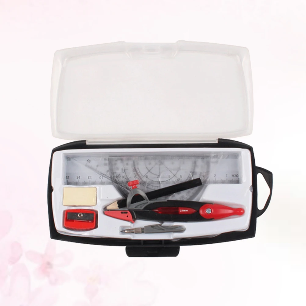 مجموعة بوصلات احترافية أدوات رسم خفيفة الوزن لطلاب المكاتب المدرسية والمعلمين أداة صياغة محمولة اختيار الهدايا