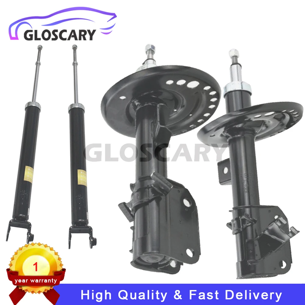 4PCS Front Rear Left And Right Shock Absorber Strut Core For Nissan Altima 2012-2018 Without ADS E43033TN1B E43023TN1B 