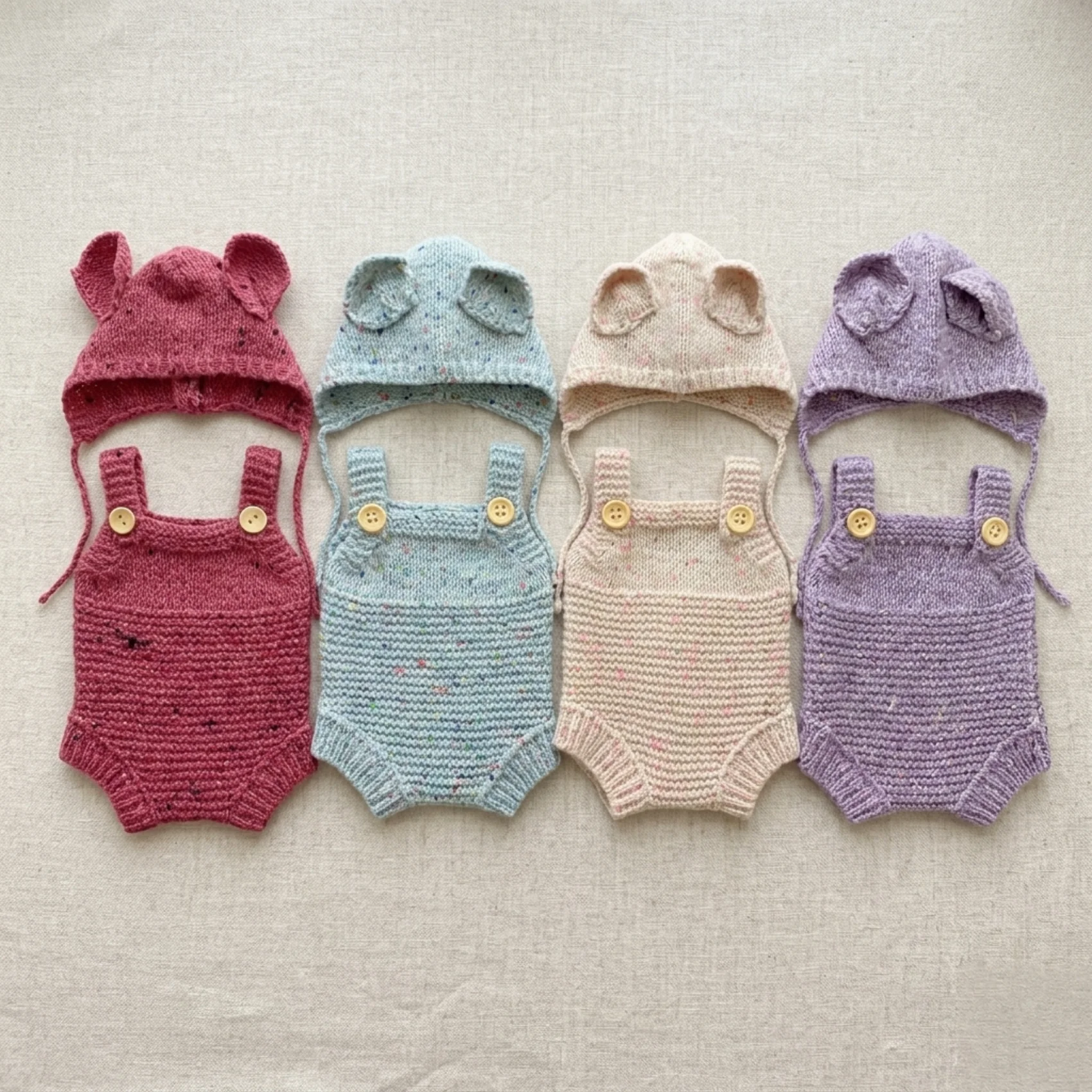 Reborn Doll Outfits For 13 Inch Newborn Doll Cute Sweater Outfits+Hat Rebirth Doll Accessories Ideal As Festival Birthday Gift