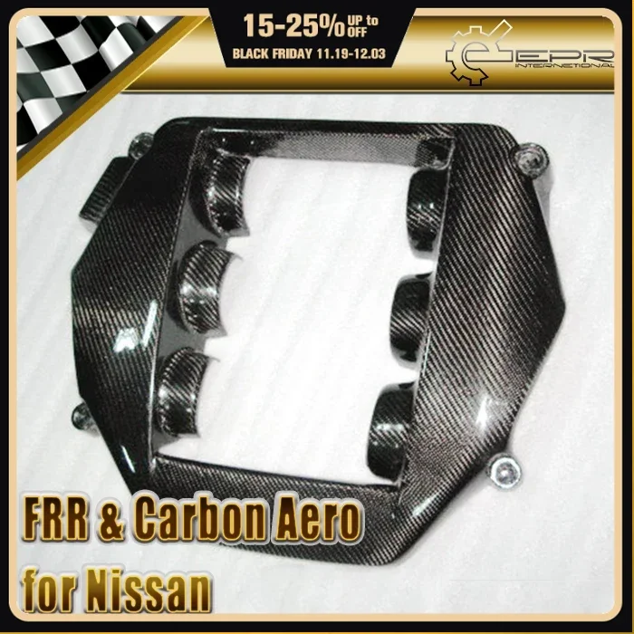 

Car-styling For Nissan R35 GTR OEM Carbon Fiber Engine Cover