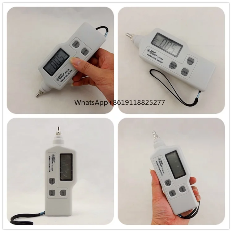 Smart Sensor Portable Vibration Meter AS63A Vibration Pen Vibration Analyzer