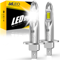 AILEO 2Pcs H1 Led Lights High Quality 16000Lm 60W CSP Headlight Bulb For Car6500K White Day Running Automobile Lamp Plug&Play ﻿