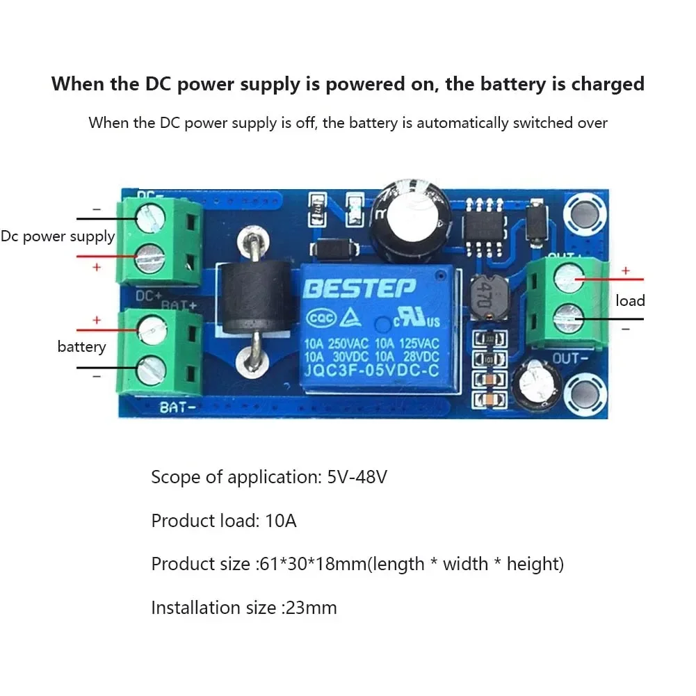 Brand New UPS Module Power Lithium Power Supply Switching YX850 5V-48V Accessories Automatic Battery Industrial