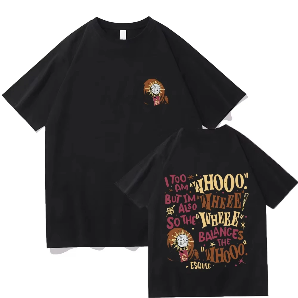 Camisetas Esquie Clair Obscure Expedition 33 con estampados divertidos para entusiastas de los juegos, camisetas de algodón puro para hombres y mujeres