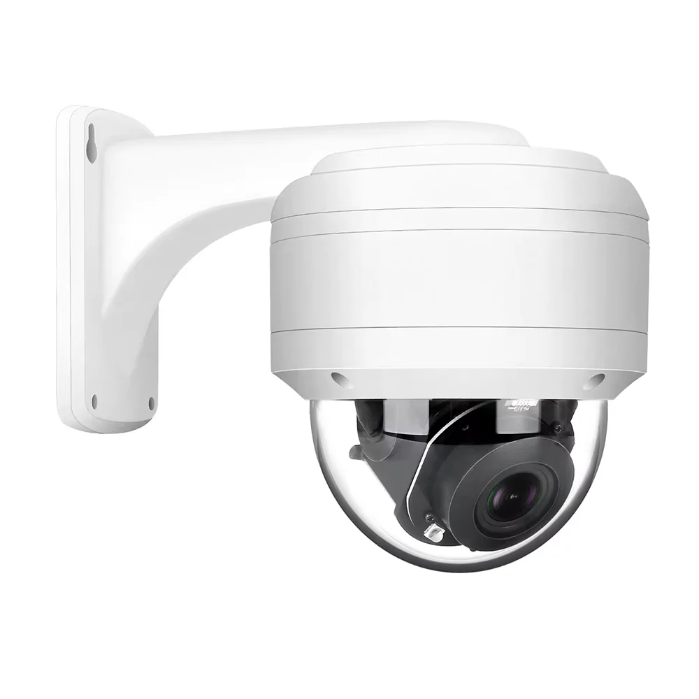 Anpviz 4k PoE IP PTZ Dome 5X Zoom Camera with Audio, Full Metal Security Camera Outdoor with Human Vehicle Detection VideoLink