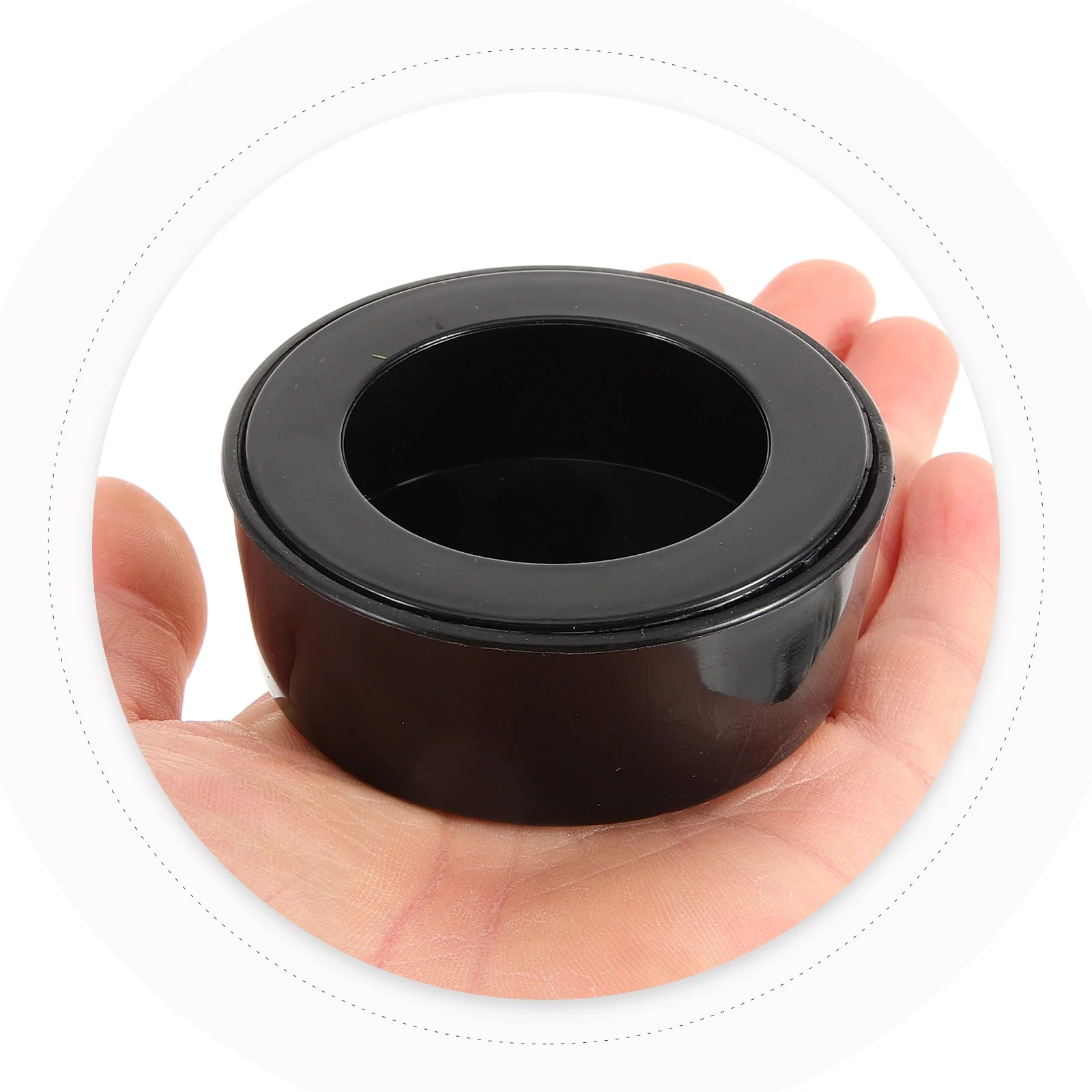 

Circular Reptile Feeding Basin Natural Encourages Eating Snake Tank Accessories Reptile Feeding Bowl