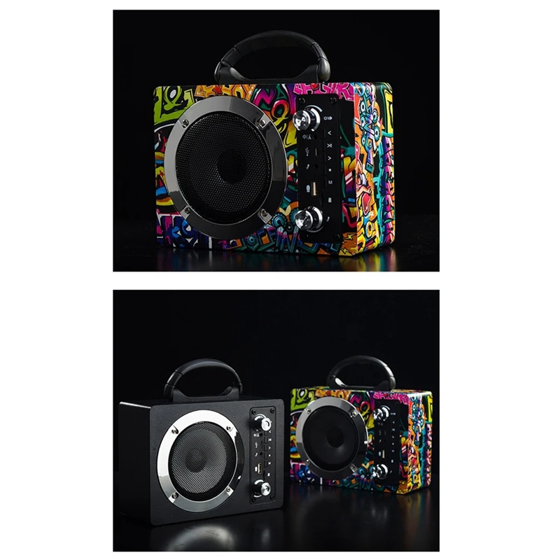 Система домашнего кинотеатра, портативные Bluetooth колонки, беспроводная деревянная колонка с Bluetooth, многоцветная колонка