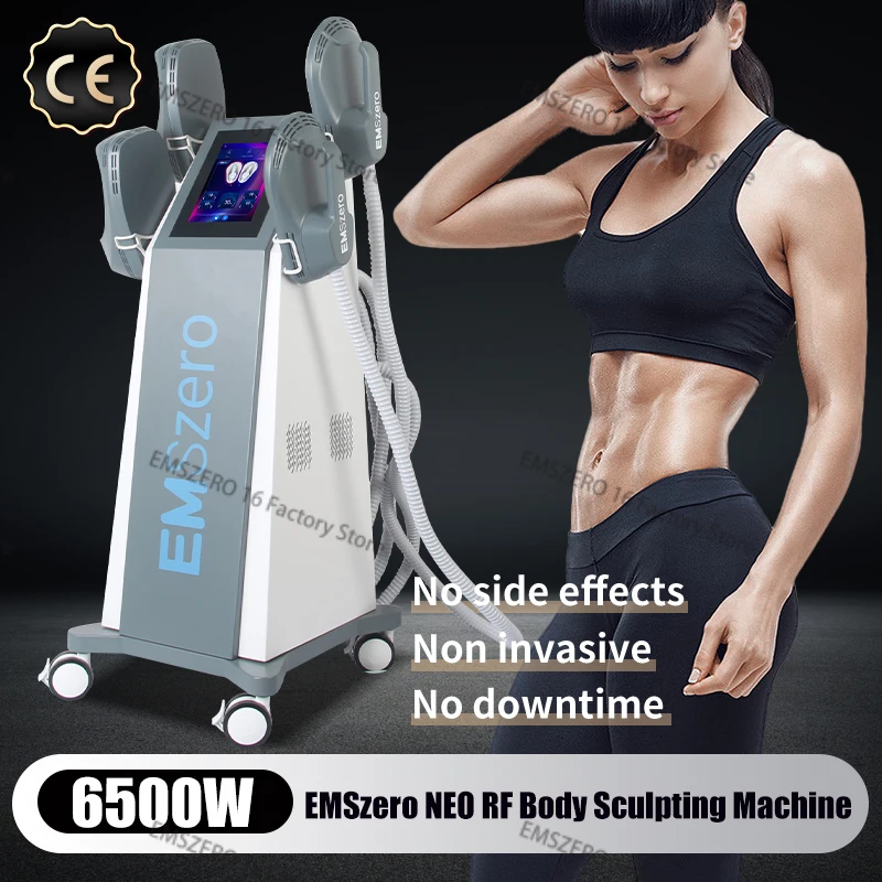 Emszero Machines 15 Tesla Professional 6500w RF Body Slimming Muscle EMS Electromagnetic Stimulate Buttock Toning