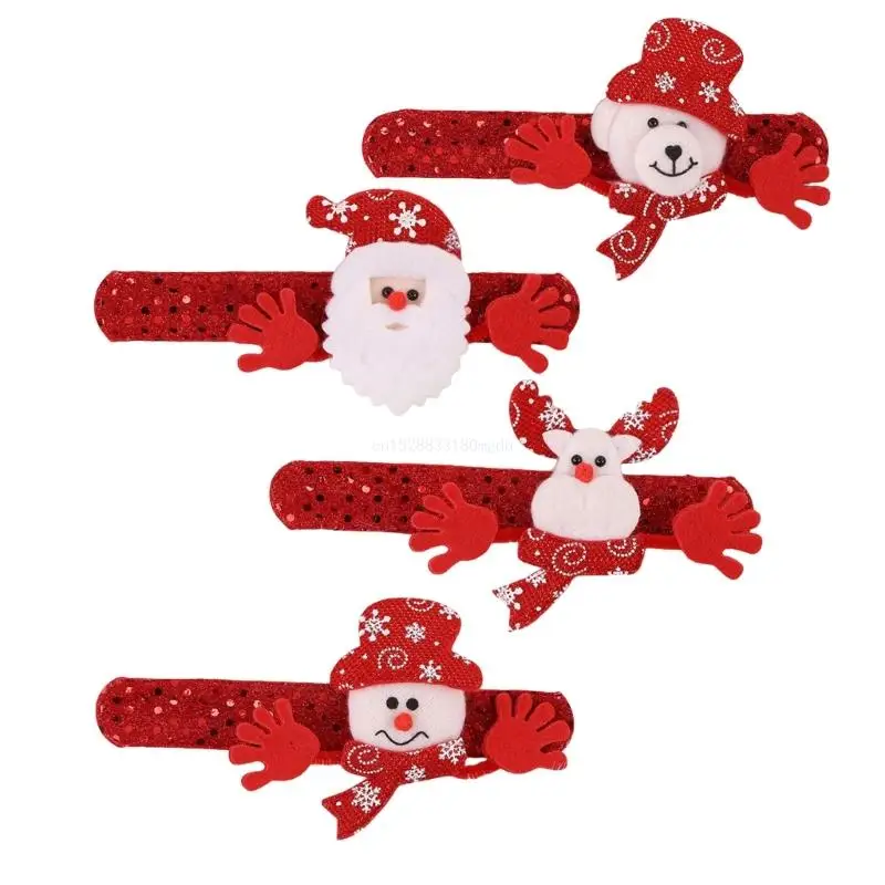 Unique Animal Themed Slap Bands Accessory Christmas Decoration for Home Office Dropship