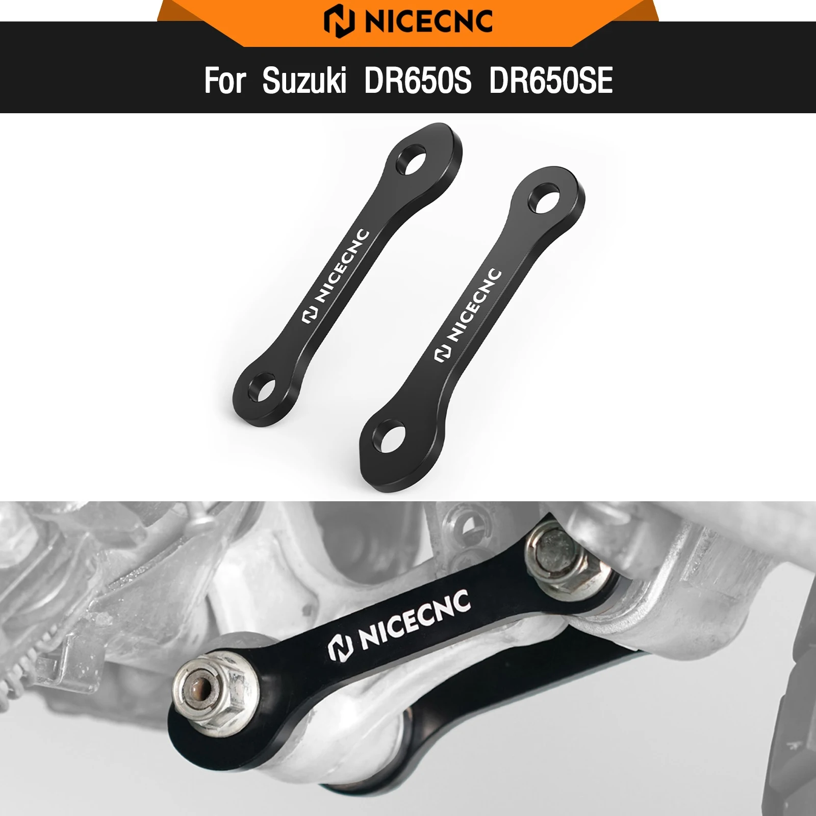 For Suzuki DR650S DR650SE DR650S/SE 1996-2024 Suspension Lowering 1