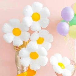8PCS/PACK 16IN Small Daisy Aluminum Film Party Decoration Balloon 8PCS/PACK 16IN Small Daisy Aluminum Film Party Decoration Ball