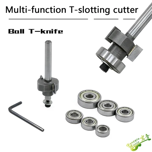 Cortador de ajuste de guitarra, cortador de bola en T con herramienta de ajuste de corte de rodamiento