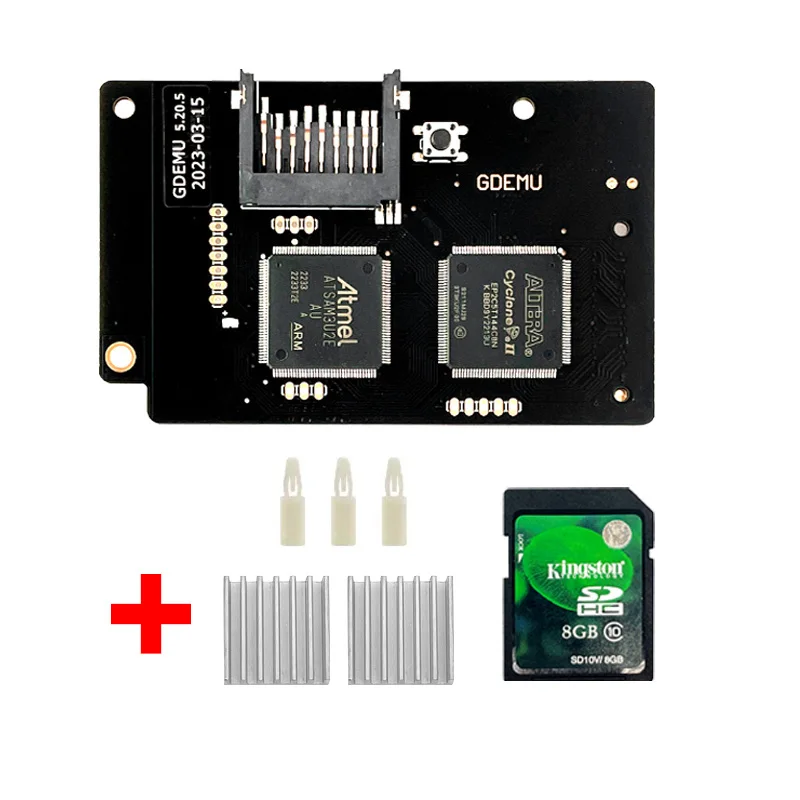 Nieuwe GDEMU V5.20.5 Optische Drive Emulatie Board en Remote Card Mount Kit voor DC Console Voor SEGA Dreamcast GDU DC VA1 Board
